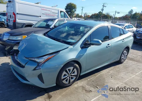 2017 Toyota Prius Two from USA, damaged, VIN JTDKBRFUXH3055700